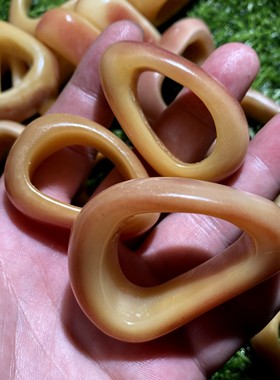 diy高密度未脱脂透料骆驼骨胸坠