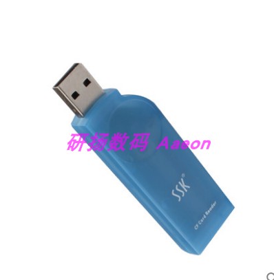 SSK读卡器 CF专用读卡器 USB2.0高速直读 CF卡读卡器 SCRS028-图2