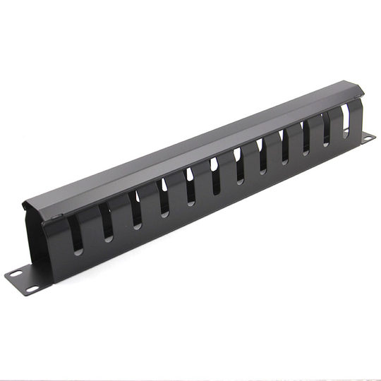 YOUYSI thickened cable management rack 12-speed 1U 24-port metal cable manager network cable telephone network patch panel organizer 16-speed small 24-speed large 24-speed standard cabinet rack