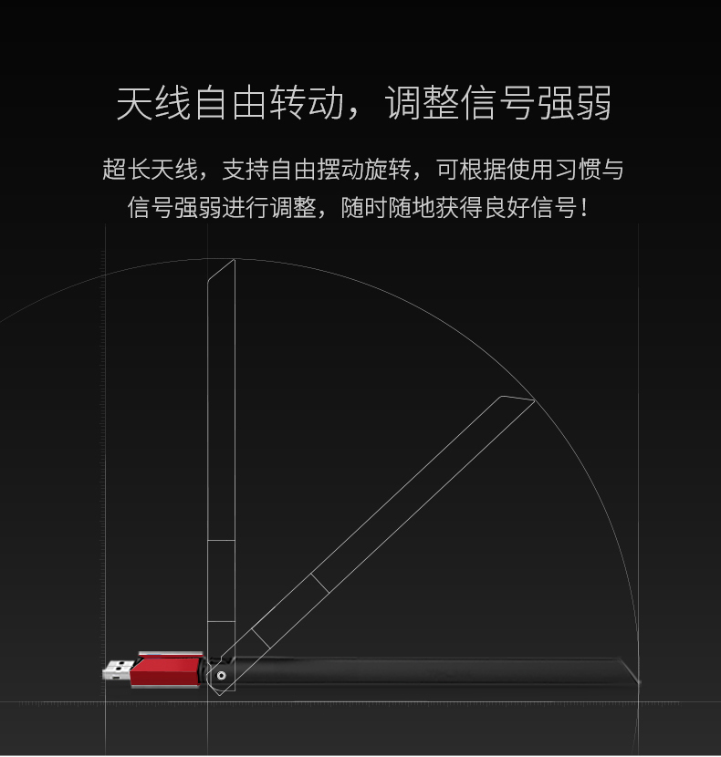 TPLINK无线网卡台式机电脑笔记本wifi免驱动usb 普联5g双频千兆无线接收器随身WIFI发射器TL-WN725N即插即用 - 图2