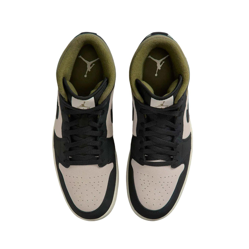 NIKE耐克男鞋AIR JORDAN 1 MID SE运动训练篮球鞋HV4091-102 - 图1