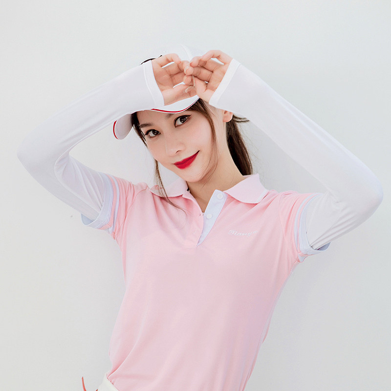 高尔夫夏季调整型防晒衣 女士冰丝打底衫 内搭披肩袖套长袖球衣服,淘宝优惠券,粉丝福利购,淘宝优惠卷