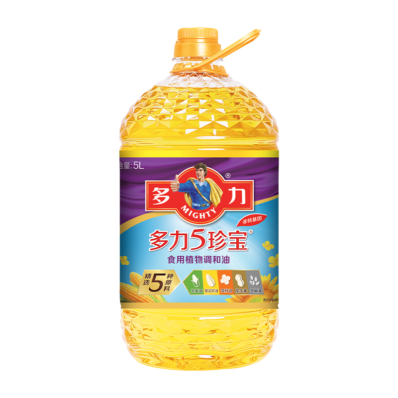 【下拉详情领补贴】多力5珍宝植物调和油5L*2桶 家用食用油,淘宝优惠券,粉丝福利购,淘宝优惠卷
