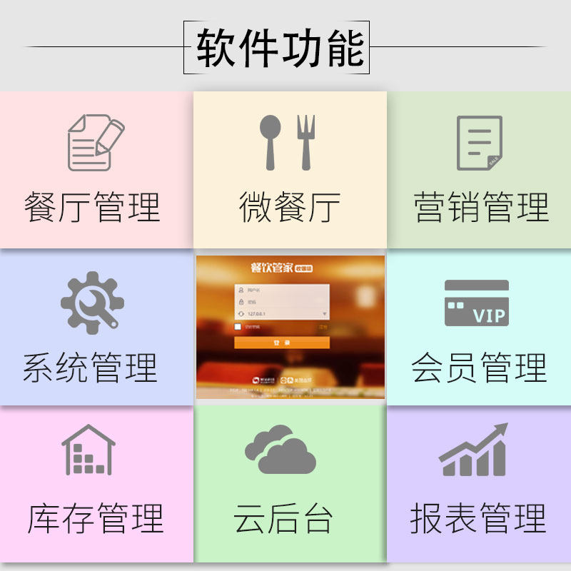 浩顺触摸屏一体机美团二维火收银机 浩顺办公用品收款机