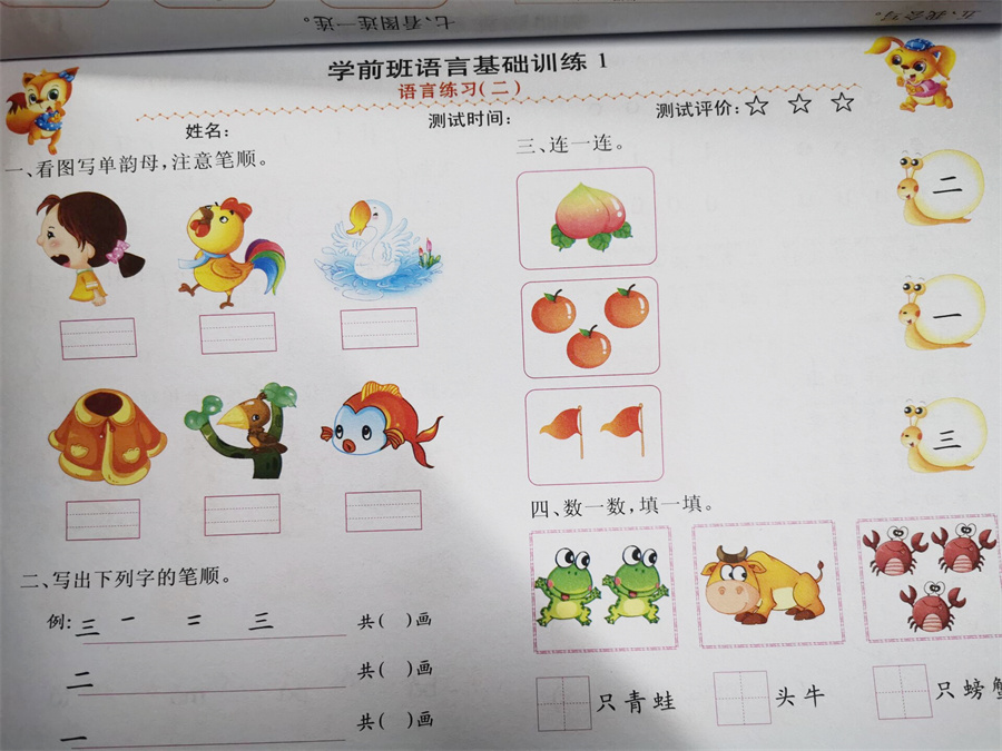 夺冠冲刺100分\10\20以内加减法 拼音测试数学测试语言测试卷1+卷2入学准备一日一练幼儿大中小班幼小衔接早教益智一年级家庭作业 - 图1