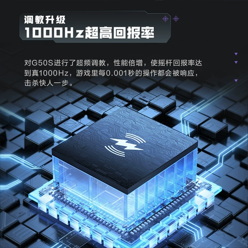 Thor G50S Game Controller Tri-Mode Wireless Wired Wired Bluetooth Hall Joystick Hall Trigger Trigger Macro программирование компьютер