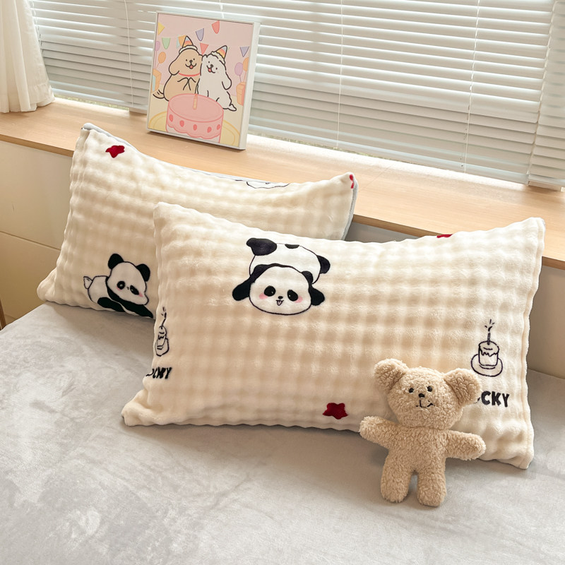 泡泡牛奶绒床上四件套冬季双面绒床单被套加厚珊瑚绒床笠款三件套,淘宝优惠券,粉丝福利购,淘宝优惠卷