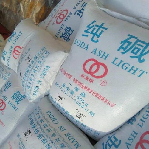 工业纯碱粉碳酸钠去油污双环洗衣服除油去油片状养殖场消毒清洗剂 - 图1