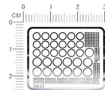 Up to model (round) screw parts Precision generic details Decorative Metal Stickers (2937)