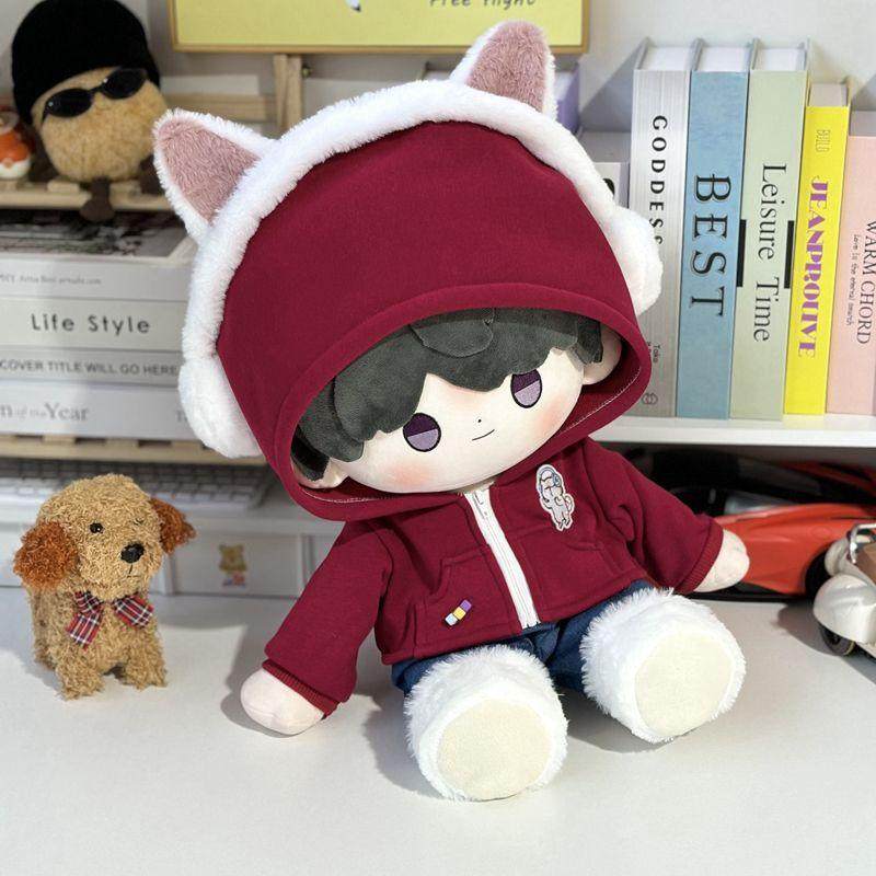 策策虎听音乐小猫40cm棉花娃娃衣一翻赏体四十厘米替换公仔玩偶服,淘宝优惠券,粉丝福利购,淘宝优惠卷