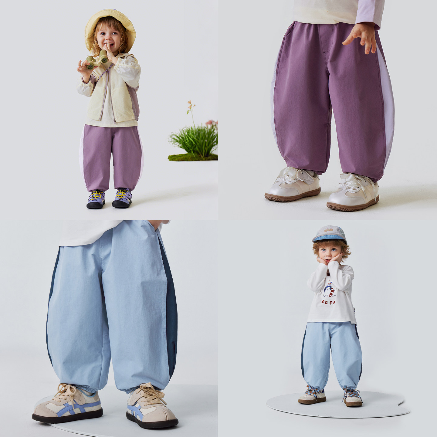 【不勒裤】迷你巴拉男女童宝宝长裤春季