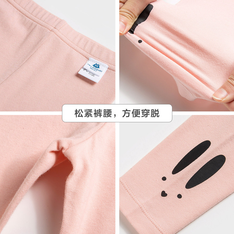 迷你巴拉巴拉女童薄款外穿打底裤 minibalabala裤子