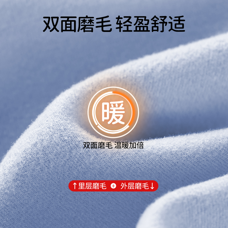 欧孕德绒婴儿包屁衣秋冬打底内衣保暖新生儿三角哈衣宝宝长袖爬服