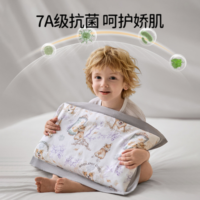 欧孕儿童纱布决明子枕头