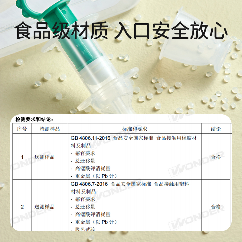 欧孕宝宝喂药神器婴儿防呛吸药滴管针筒喂药器婴幼儿喝水吃药神器 - 图0