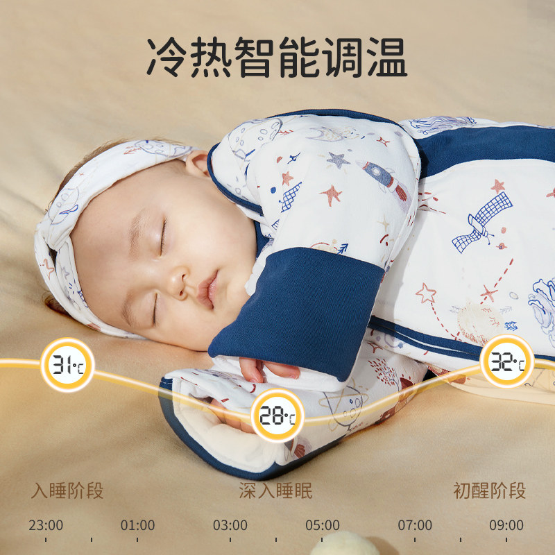 欧孕宝宝秋冬恒温新生儿一体防踢被 欧孕母婴睡袋/防踢被
