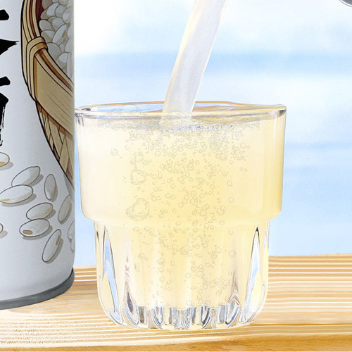 金星米愿中式精酿气泡米酒3度1L*6罐 - 图2