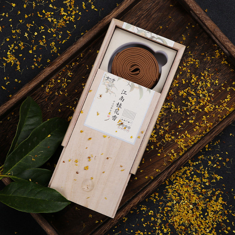 桂花香薰鹅梨帐中香檀香家用淡香氛 步氏堂香熏香料