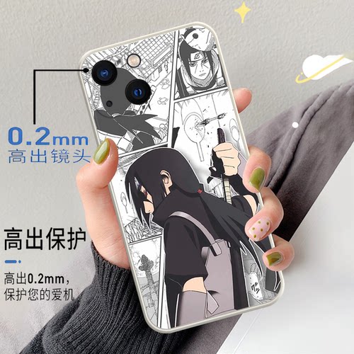 火影忍者动漫二次元男女款适用OPPOA6GT A6S A5活力版A6pro A3I A2m磨砂手机壳A1pro全包A55硅胶A58防摔软套 - 图0