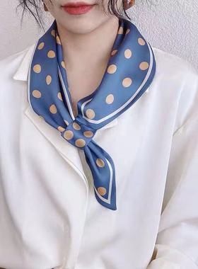 女百搭围巾衣服挂件衬衫职业项链