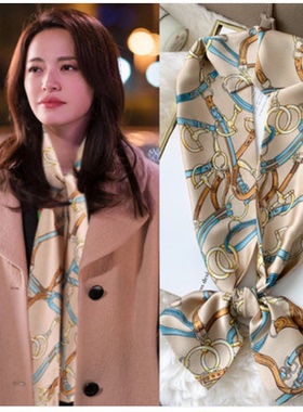 女百搭配饰品丝巾项链毛衣链围巾