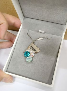 施华洛施家华子个性小众高级糖果项链女时尚百搭简约高颜值颈链