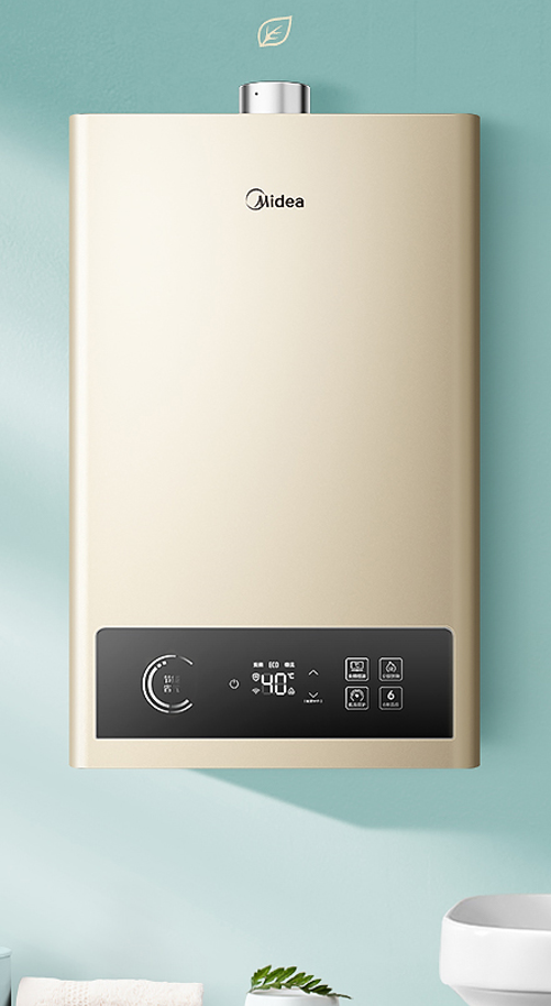 Midea/美的 JSQ22-RU1 摩卡金 大容量家用天然气热水器 - 图3