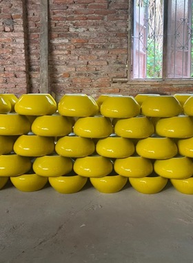 陶瓷书房毛笔水洗缸桌面鱼缸定制