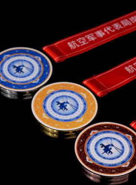 景德镇陶瓷奖牌定制活动纪念挂件