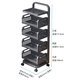 Kitchen storage rack trolley household