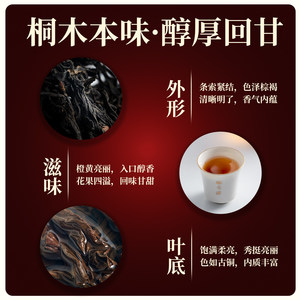 骏德茶业武夷山红茶叶桐木关正山小种小赤甘200g礼盒 年货节送礼