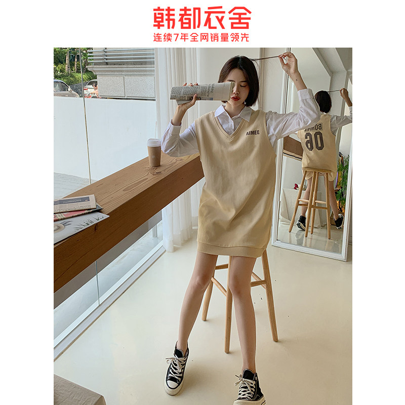 韩都衣舍2020秋装新款韩版女连衣裙 韩都衣舍秀衣莲连衣裙