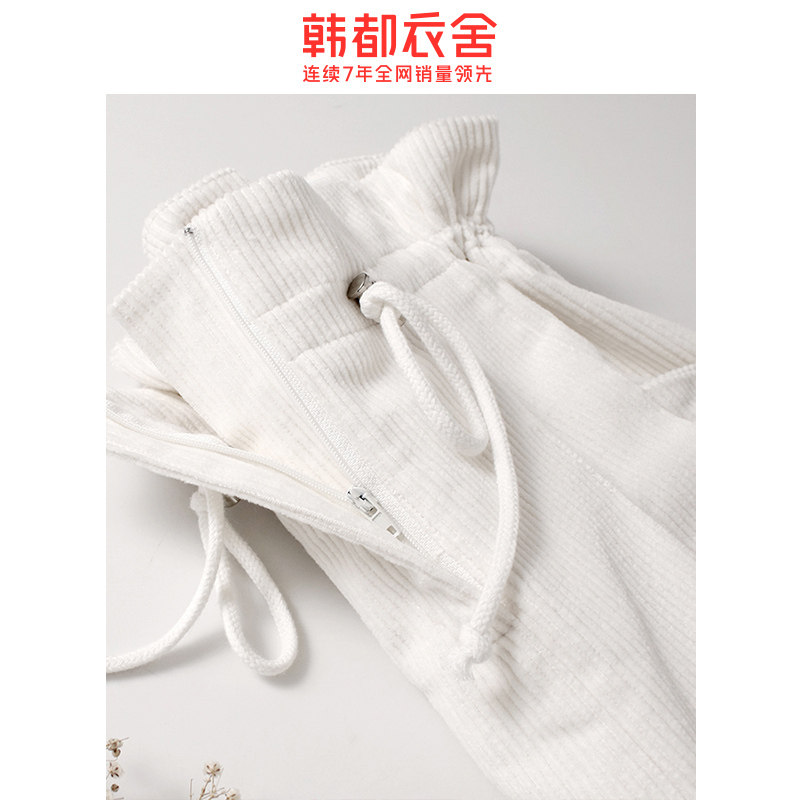 韩都衣舍2020秋装新款韩版筱休闲裤 韩都衣舍秀衣莲休闲裤