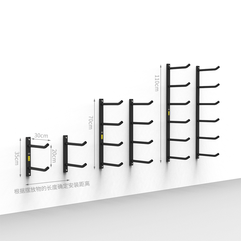 东际墙体地炮把手挂架瑜伽垫架vipr炮筒架篮球架健身小件摆放架-图0