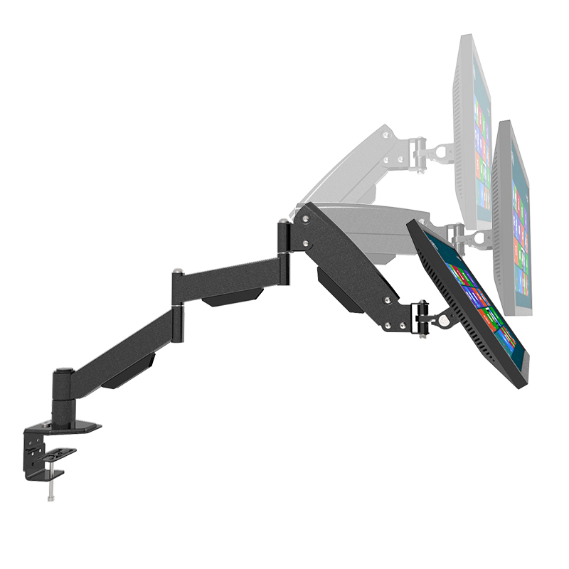 东际 加长臂体液晶电脑显示器支架 桌面万向气压高低悬停挂架L155 - 图0