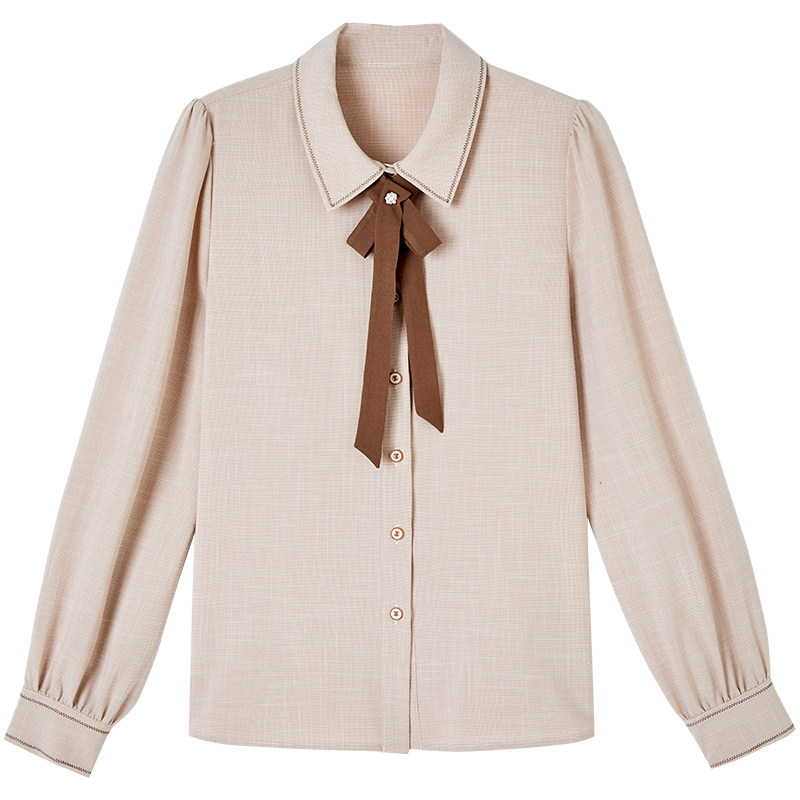 辛格茜复古港味衬衫女长袖2021冬季 singhwest辛格茜服饰旗舰衬衫