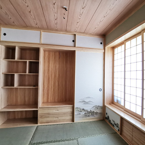 美卓和室榻榻米全屋定制现代简约日式卧室书房茶室禅修室设计定做 - 图2