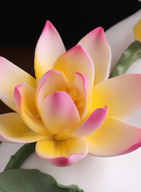 东方泥土陶瓷手工瓷花葫芦摆件