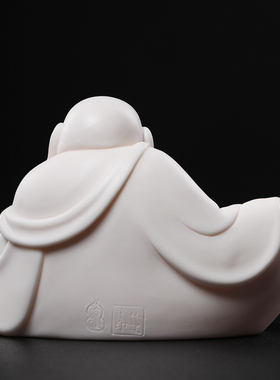 东方风泥土陶瓷车载电视柜弥勒佛