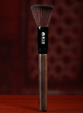 东方泥土 黑檀手柄软毛笔 打理陶瓷工艺品灰尘用品