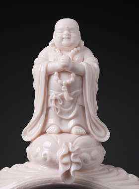 东方泥土陶瓷禅意人生如意弥勒