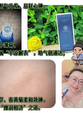 缓解用脑/疲劳/提精气神的精油