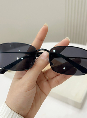 墨镜女防紫外线大脸显瘦高级感太阳镜海边沙滩度假游玩街拍男眼镜