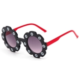 Детские мультяшные милые модные солнцезащитные очки подходит для мужчин и женщин