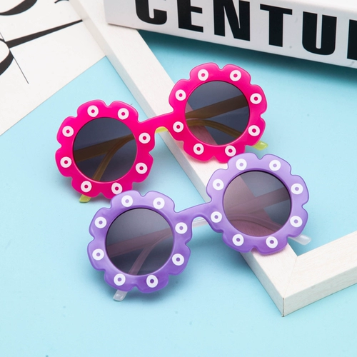 Детские мультяшные милые модные солнцезащитные очки подходит для мужчин и женщин