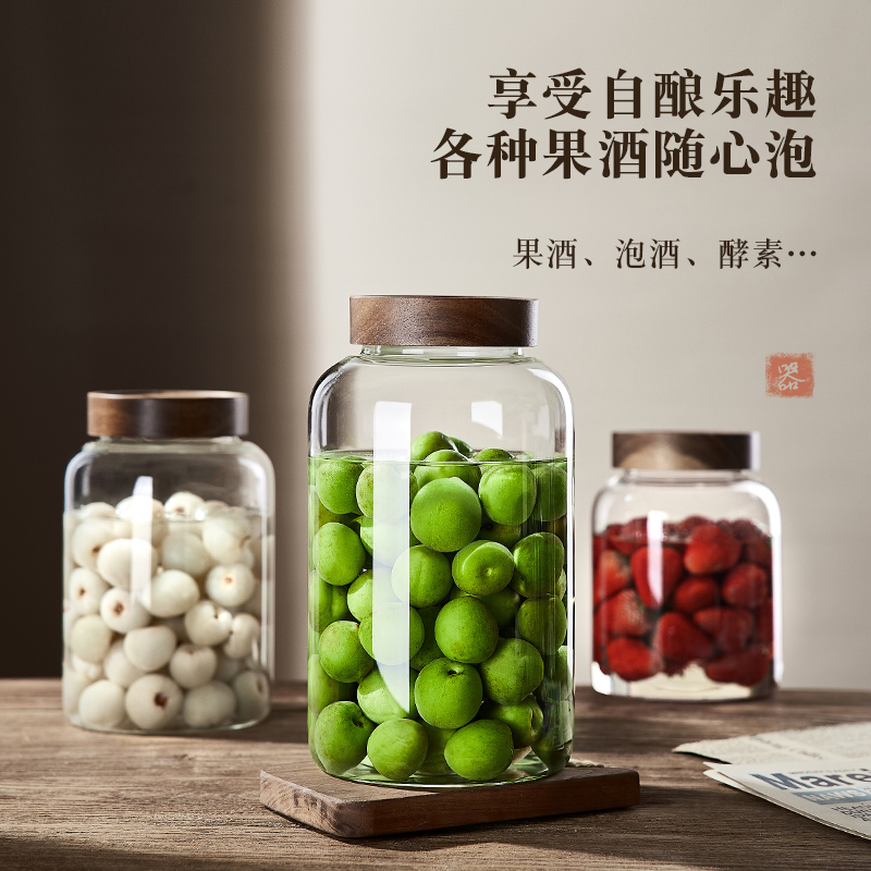 Special wine bottles for soaking wine glass jars for soaking wine jars