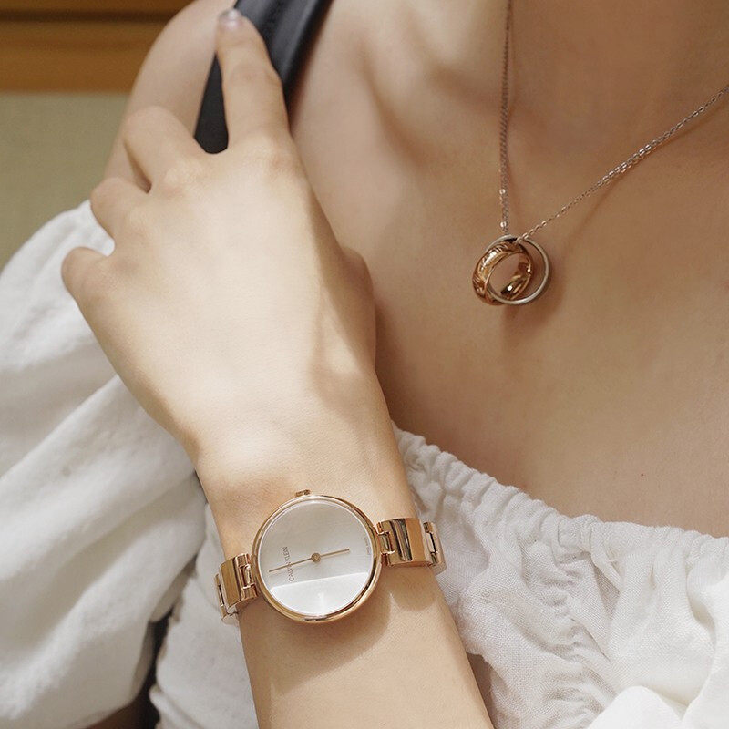 calvin klein正品吴昕同款缠绕项链 表库时代项链