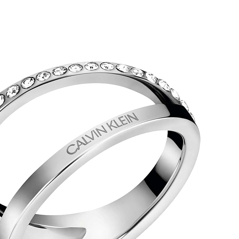 calvin klein专柜正品描绘系列戒指 表库时代戒指/指环