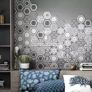 黑灰色花砖 新人首单立减十元 21年9月 淘宝海外