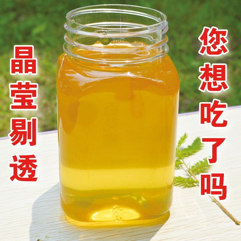 蜂农直销百花蜜野花蜂蜜纯正天然原蜜农家自产杂花蜜500g 买3送1 - 图0